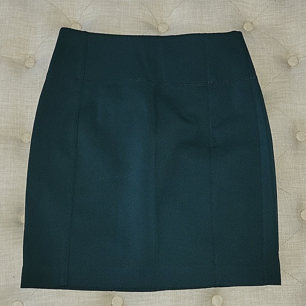 Lululemon Teal Blue Green Scuba Pencil Skirt Casual Workwear Athleisure Size 6